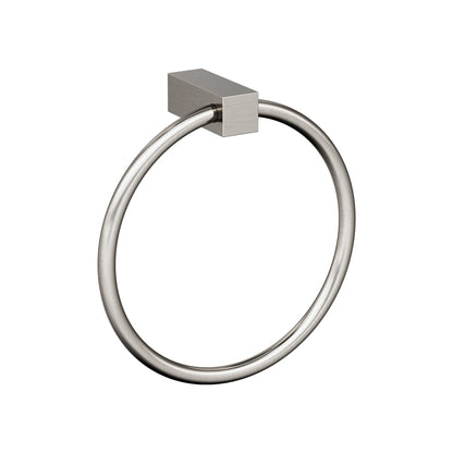 Amerock Monument Towel Ring - Brushed Nickel