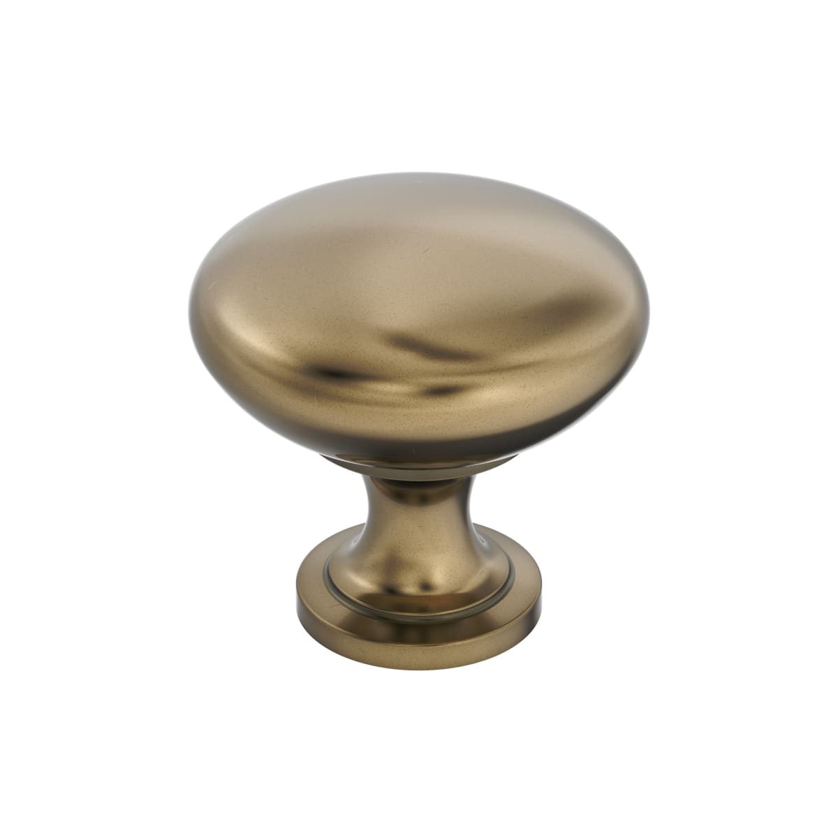 Amerock Edona Cabinet Knob - Burnished Brass