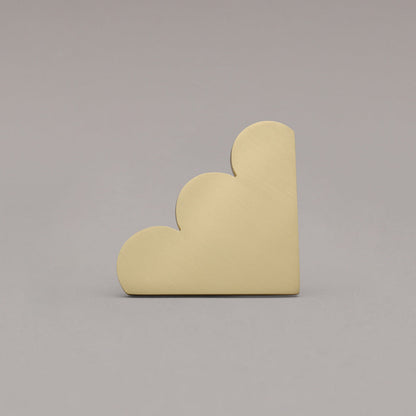 Hapny Cloud Cabinet Pull - Satin Brass