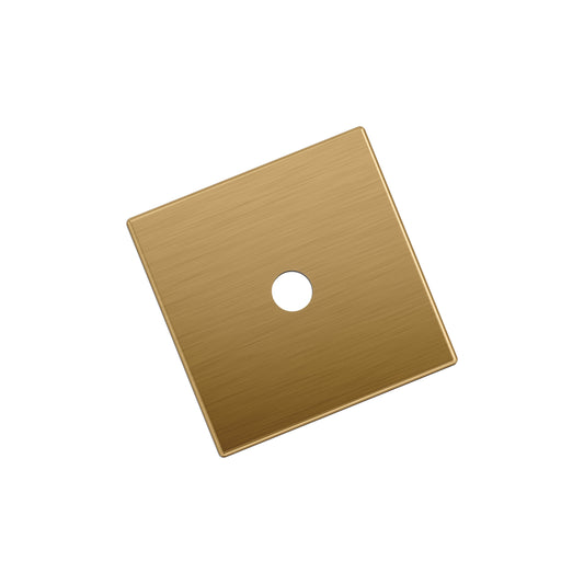 Amerock Ladera Backplate - 1-3/16 inch (30mm) Length - Champagne Bronze