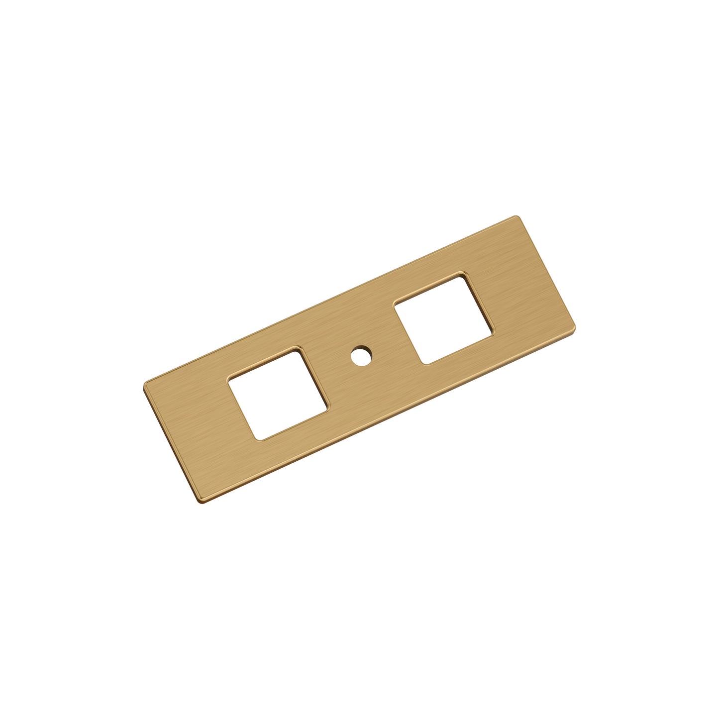 Amerock Medora Backplate - 3-11/16 inch (94mm) Length - Champagne Bronze