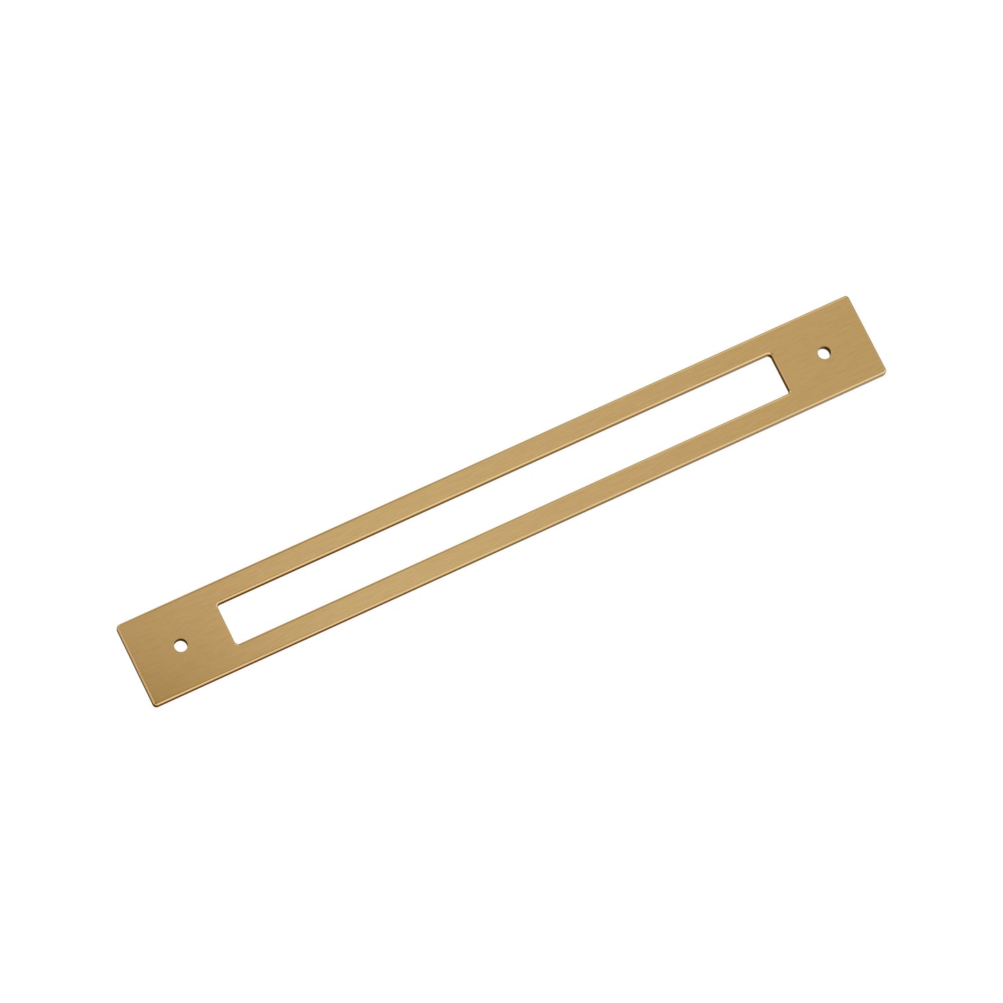 Amerock Medora Backplate - 10-1/16 inch (256mm) CTC - Champagne Bronze