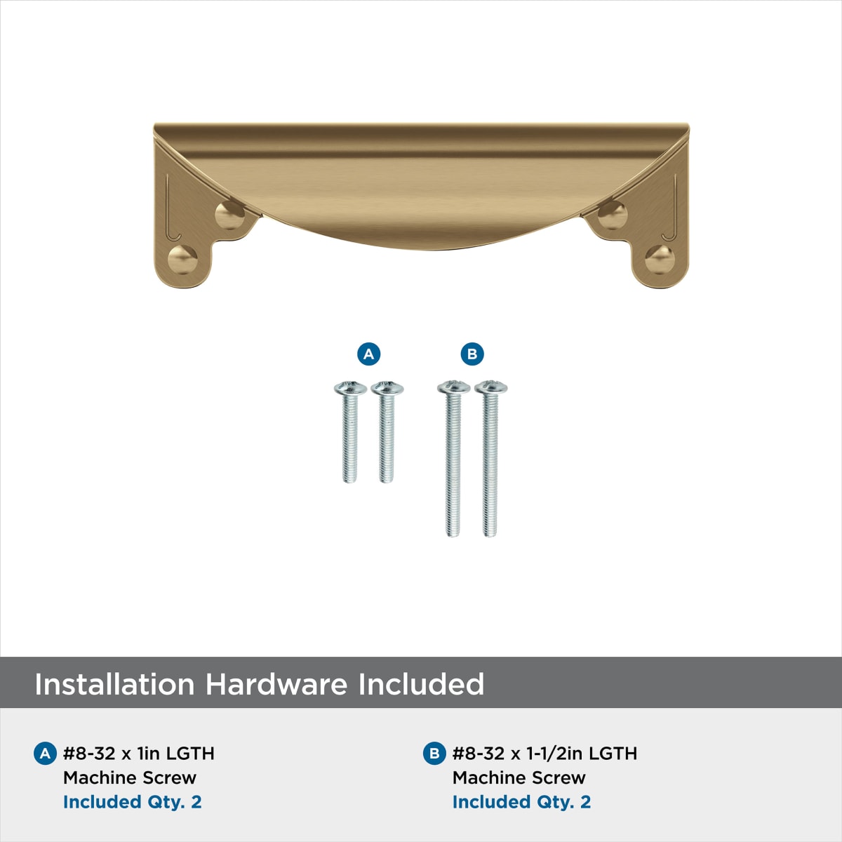 Amerock Inspirations Cabinet Cup Pull