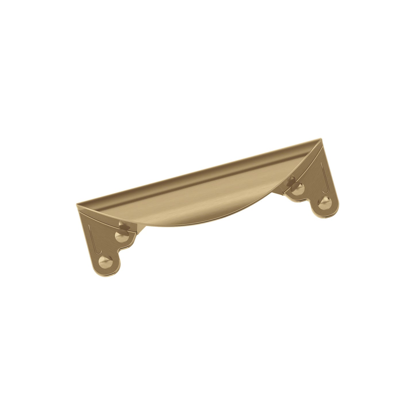 Amerock Inspirations Cup Pull - 3 inch (76mm) CTC - Champagne Bronze