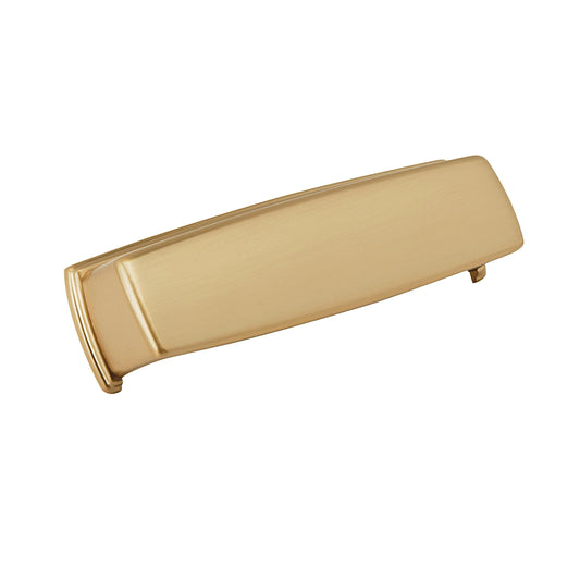 Amerock Kane Cup Pull - 3-3/4 inch (96mm) CTC - Champagne Bronze