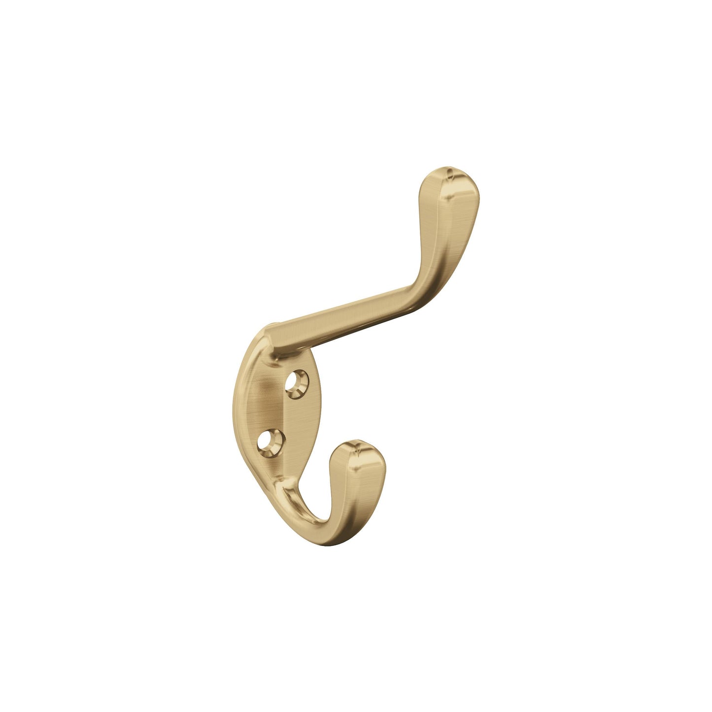 Amerock Noble Decorative Hook - Double Prong - Champagne Bronze