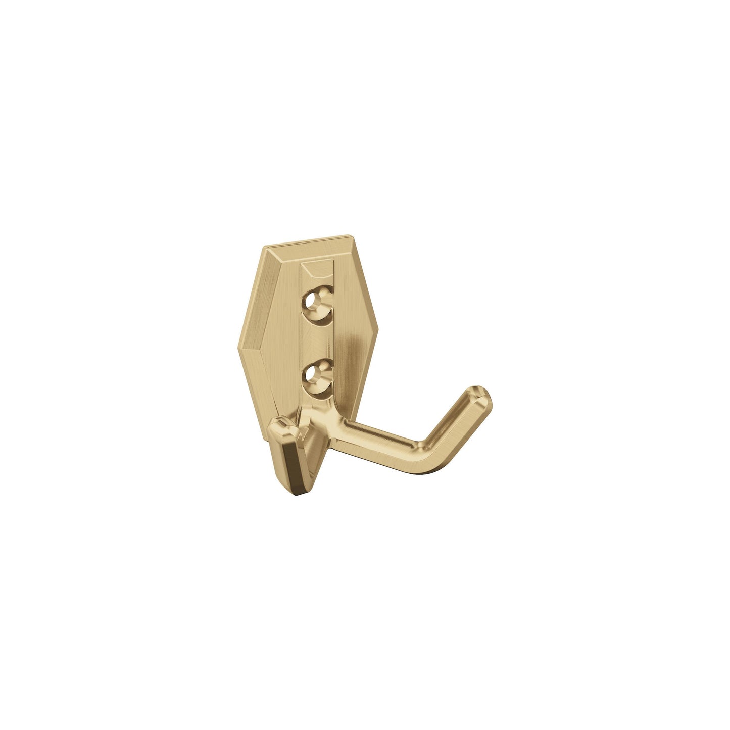 Amerock Benton Decorative Hook - Double Prong - Champagne Bronze