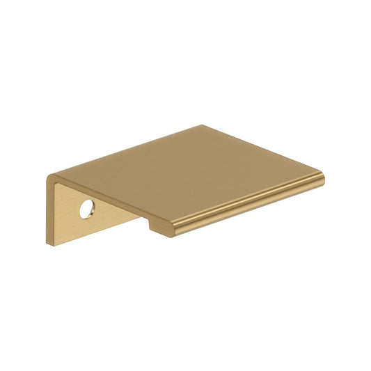 Amerock Streamline II Edge Pull - 1-3/4 inch (44mm) Length - Champagne Bronze