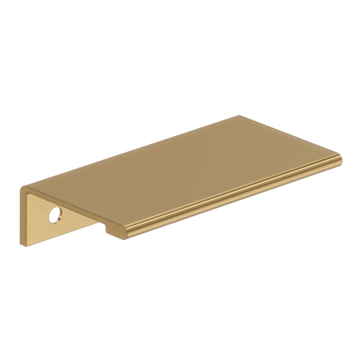 Amerock Streamline II Edge Pull - 3 inch (76mm) Length - Champagne Bronze