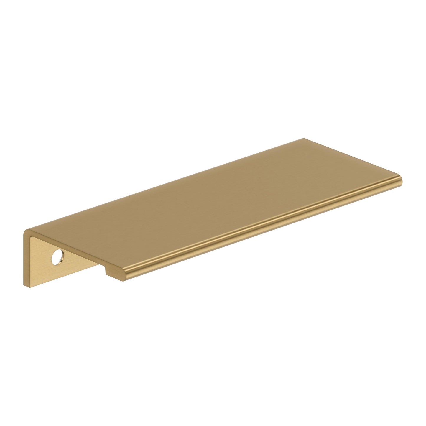 Amerock Streamline II Edge Pull - 4 inch (102mm) Length - Champagne Bronze