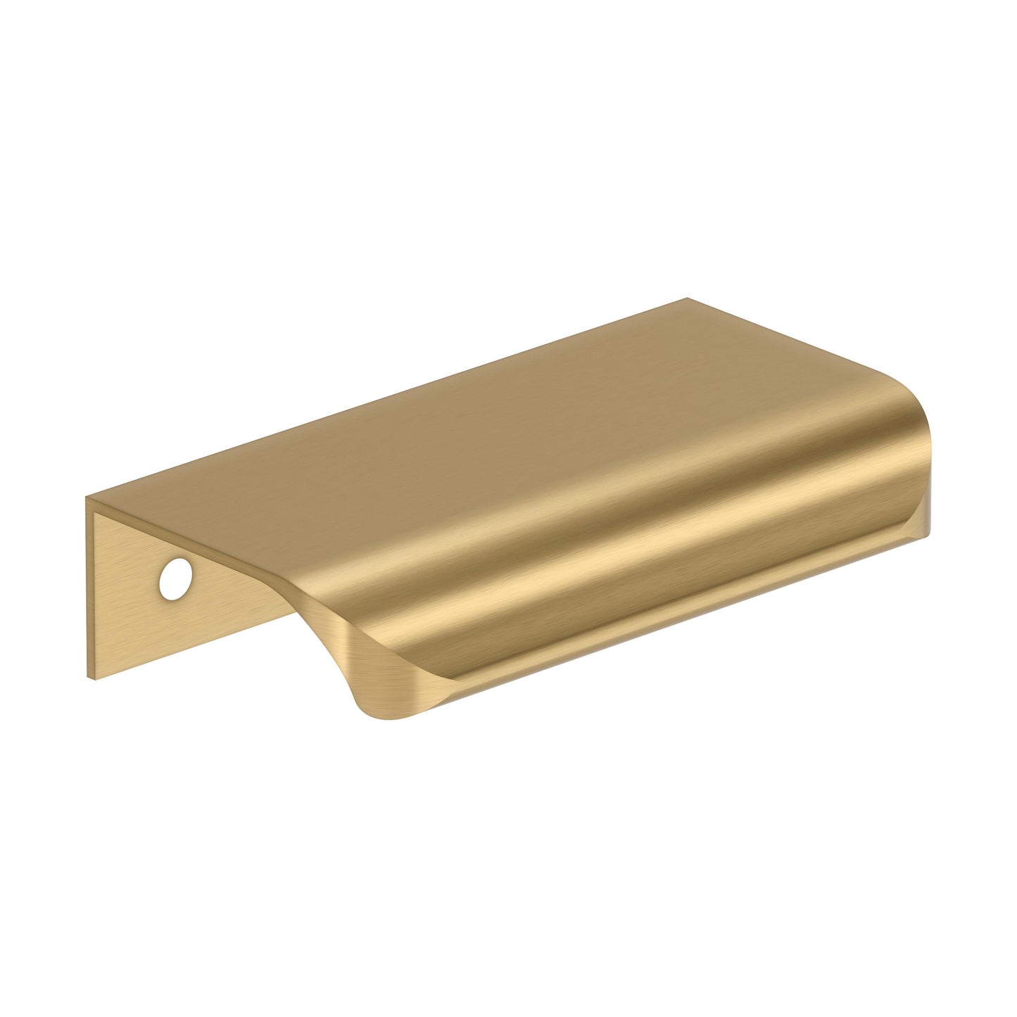 Amerock Streamline Tab Edge Pull - 3 inch (76mm) Length - Champagne Bronze