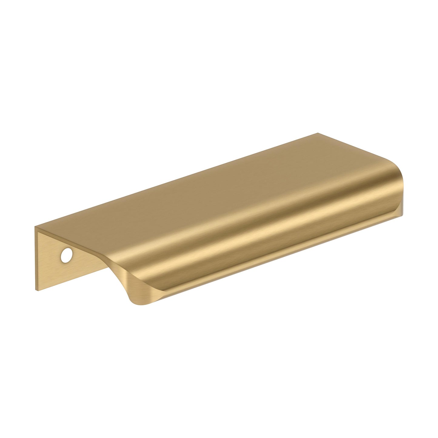 Amerock Streamline Tab Edge Pull - 4 inch (102mm) Length - Champagne Bronze