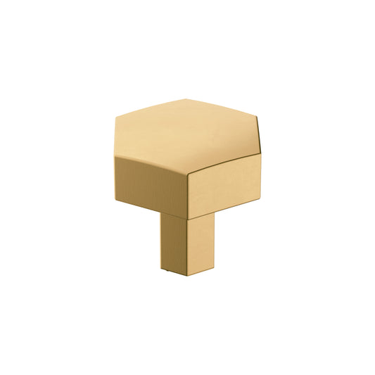 Amerock Caliber Knob - 1-1/4 inch (32mm) Diameter - Champagne Bronze