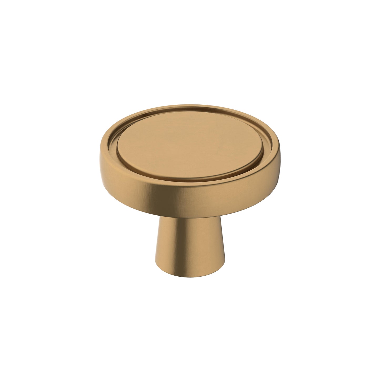 Amerock Destine Knob - 1-3/8 inch (35mm) Diameter - Champagne Bronze