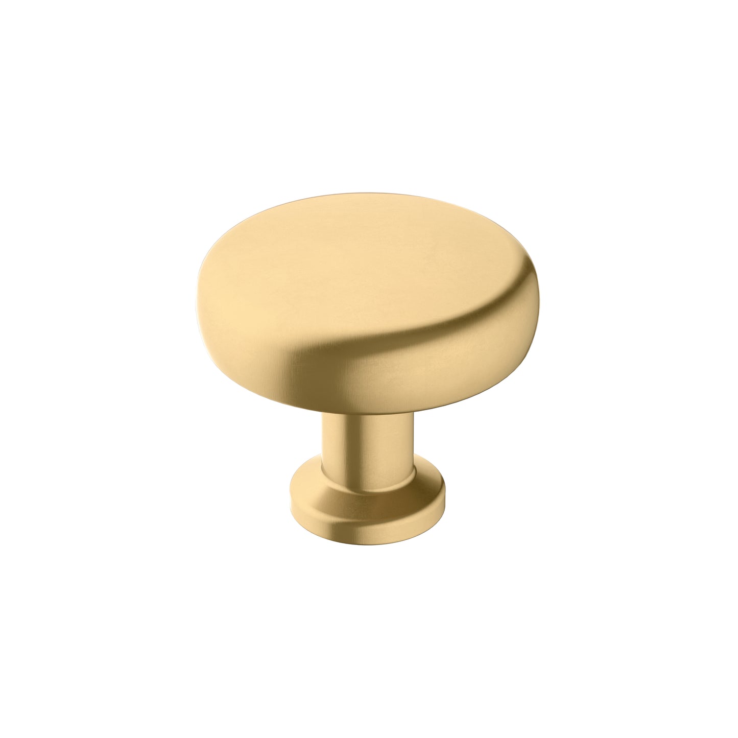 Amerock Factor Knob - 1-1/4 inch (32mm) Diameter - Champagne Bronze