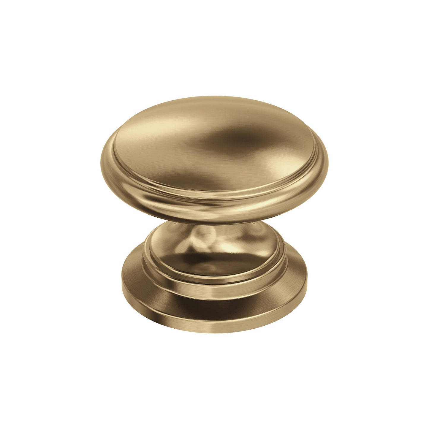 Amerock Ravino Knob - 1-1/4 inch (32mm) Diameter - Champagne Bronze