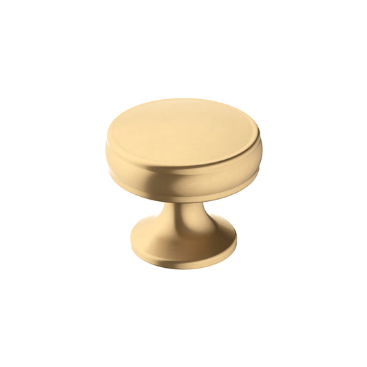 Amerock Renown Knob - 1-1/4 inch (32mm) Diameter - Champagne Bronze