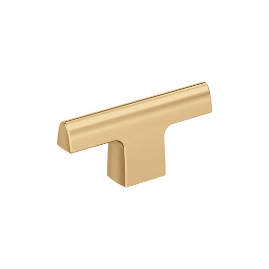 Amerock Riva Knob - 2-1/2 inch (64mm) Length - Champagne Bronze