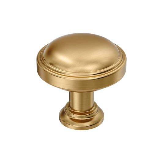 Amerock Enlivity Knob - 1-1/4 inch (32mm) Diameter - Champagne Bronze