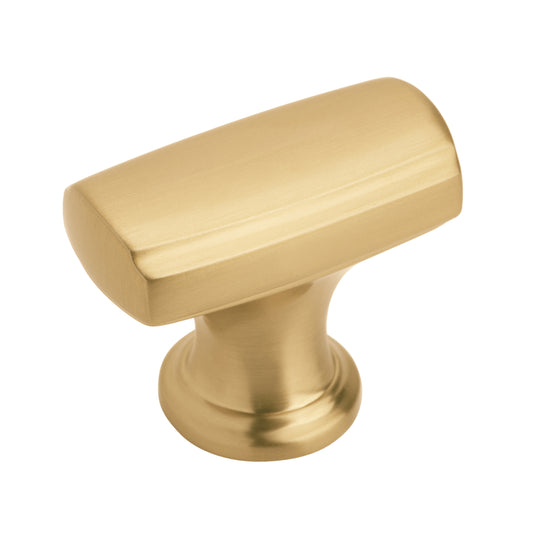 Amerock Highland Ridge Knob - 1-3/8 inch (35mm) Length - Champagne Bronze