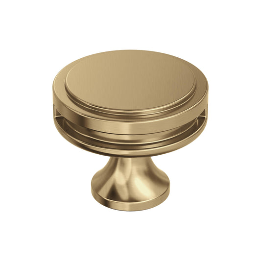 Amerock Oberon Knob - 1-3/8 inch (35mm) Diameter - Champagne Bronze