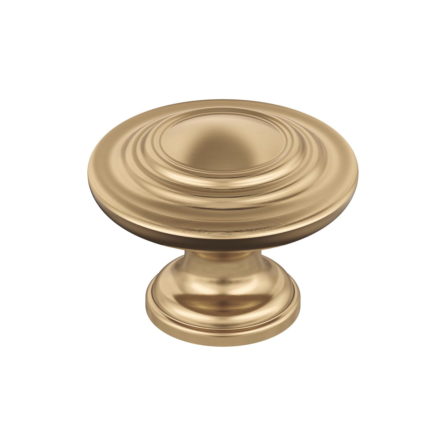 Amerock Inspirations Knob - 1-5/16 inch (33mm) Diameter - Champagne Bronze