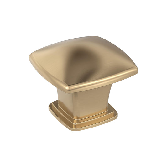 Amerock Garfield Knob - 1-3/16 inch (30mm) Length - Champagne Bronze