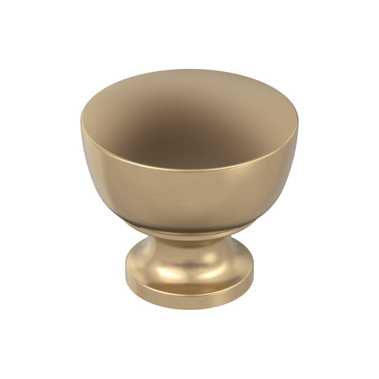 Amerock Chalice Knob - 1-1/4 inch (32mm) Diameter - Champagne Bronze