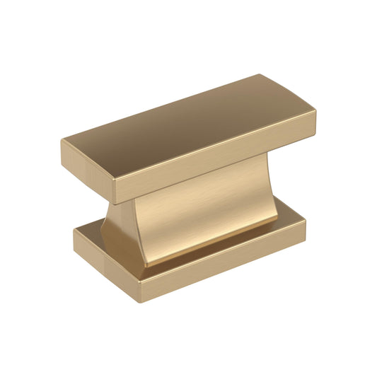 Amerock Socle Knob - 1-7/16 inch (37mm) Length - Champagne Bronze