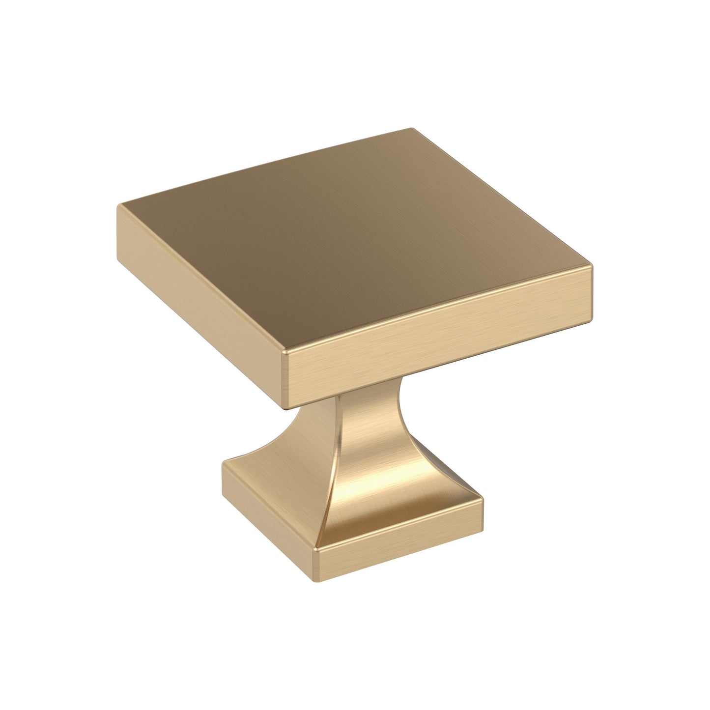 Amerock Pedestal Knob - 1-1/16 inch (27mm) Length - Champagne Bronze