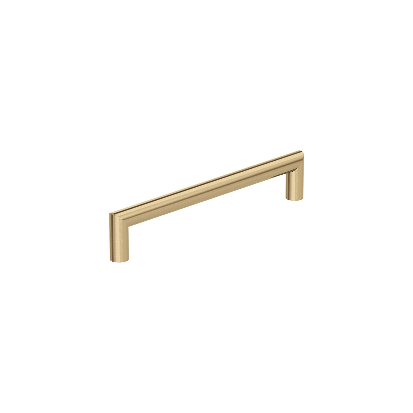 Amerock Revolve Pull - 6-5/16 inch (160mm) CTC - Champagne Bronze