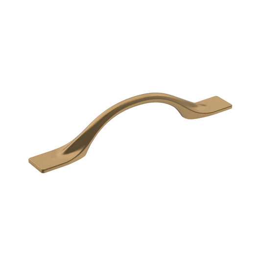 Amerock Uprise Pull - 3-3/4 inch (96mm) CTC - Champagne Bronze