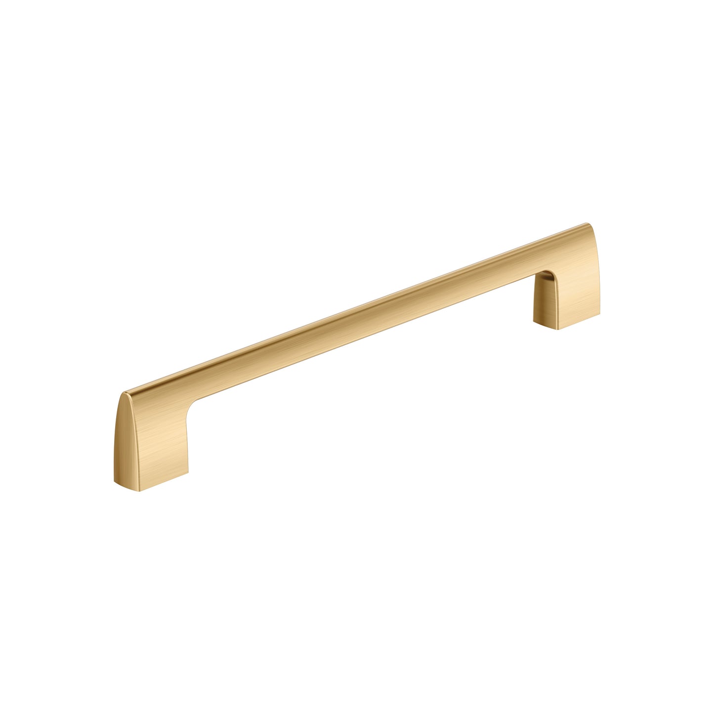 Amerock Riva Pull - 8-13/16 inch (224mm) CTC - Champagne Bronze