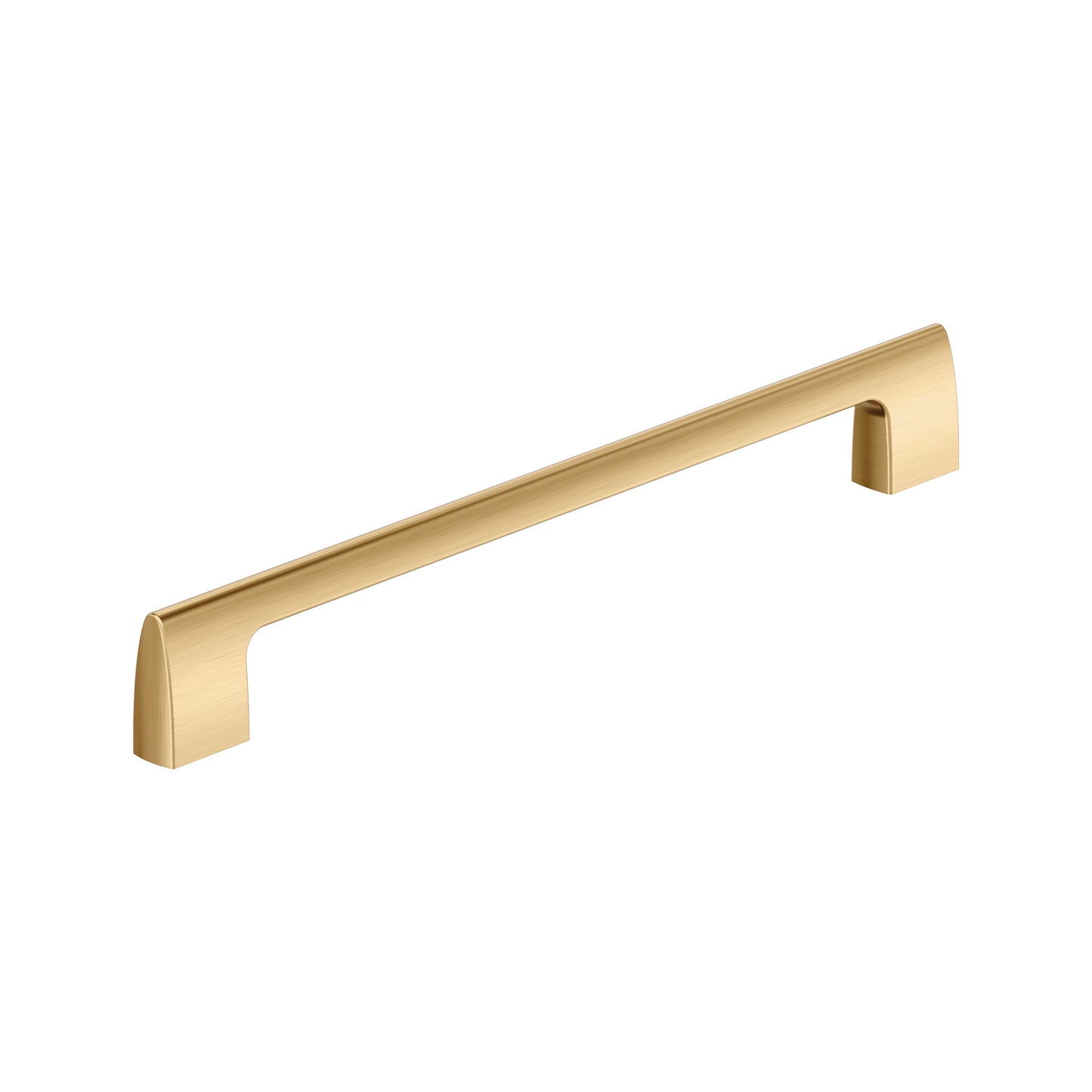 Amerock Riva Pull - 10-1/16 inch (256mm) CTC - Champagne Bronze