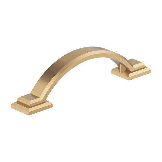 Amerock Sheffield Pull - 3 inch (76mm) CTC - Champagne Bronze