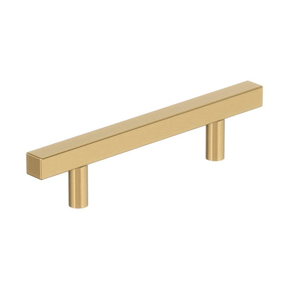 Amerock Bar Pulls Square Cabinet Pull - Champagne Bronze