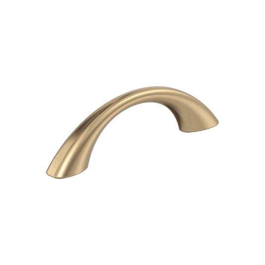 Amerock Vaile Pull - 3 inch (76mm) CTC - Champagne Bronze