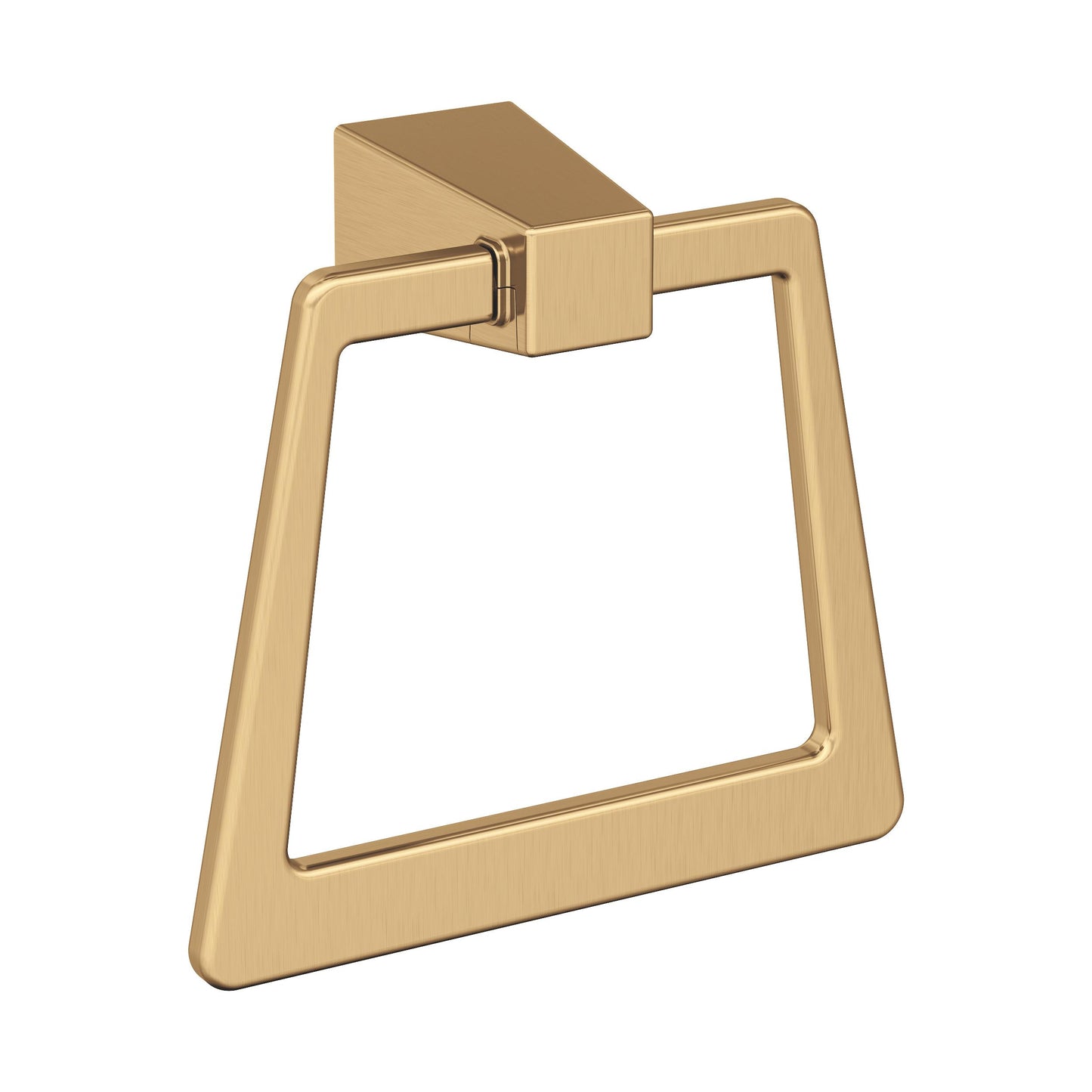 Amerock Blackrock Towel Ring - 6-13/16 inch (173mm) Width - Champagne Bronze