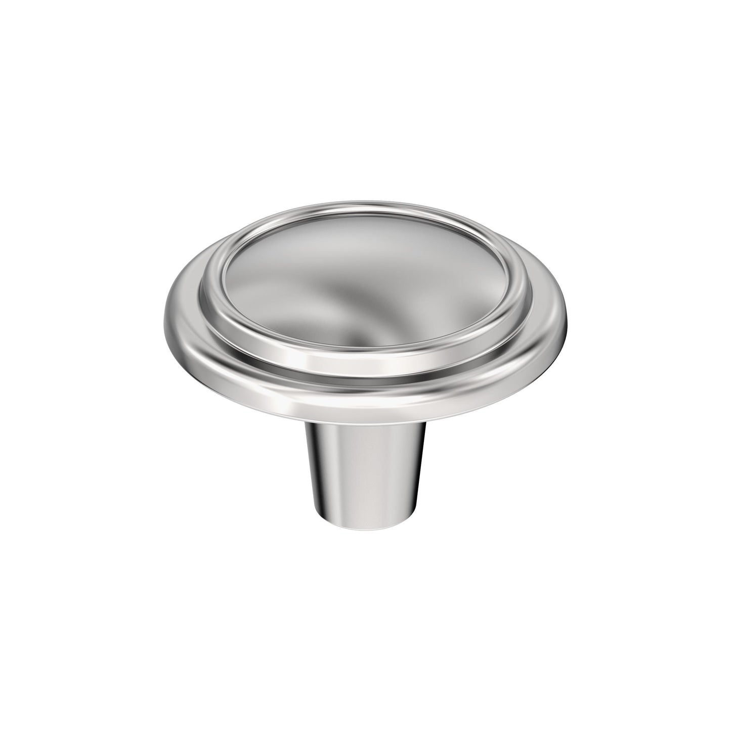 Amerock Hatfield Knob - 1-1/4 inch (32mm) Diameter - Polished Chrome