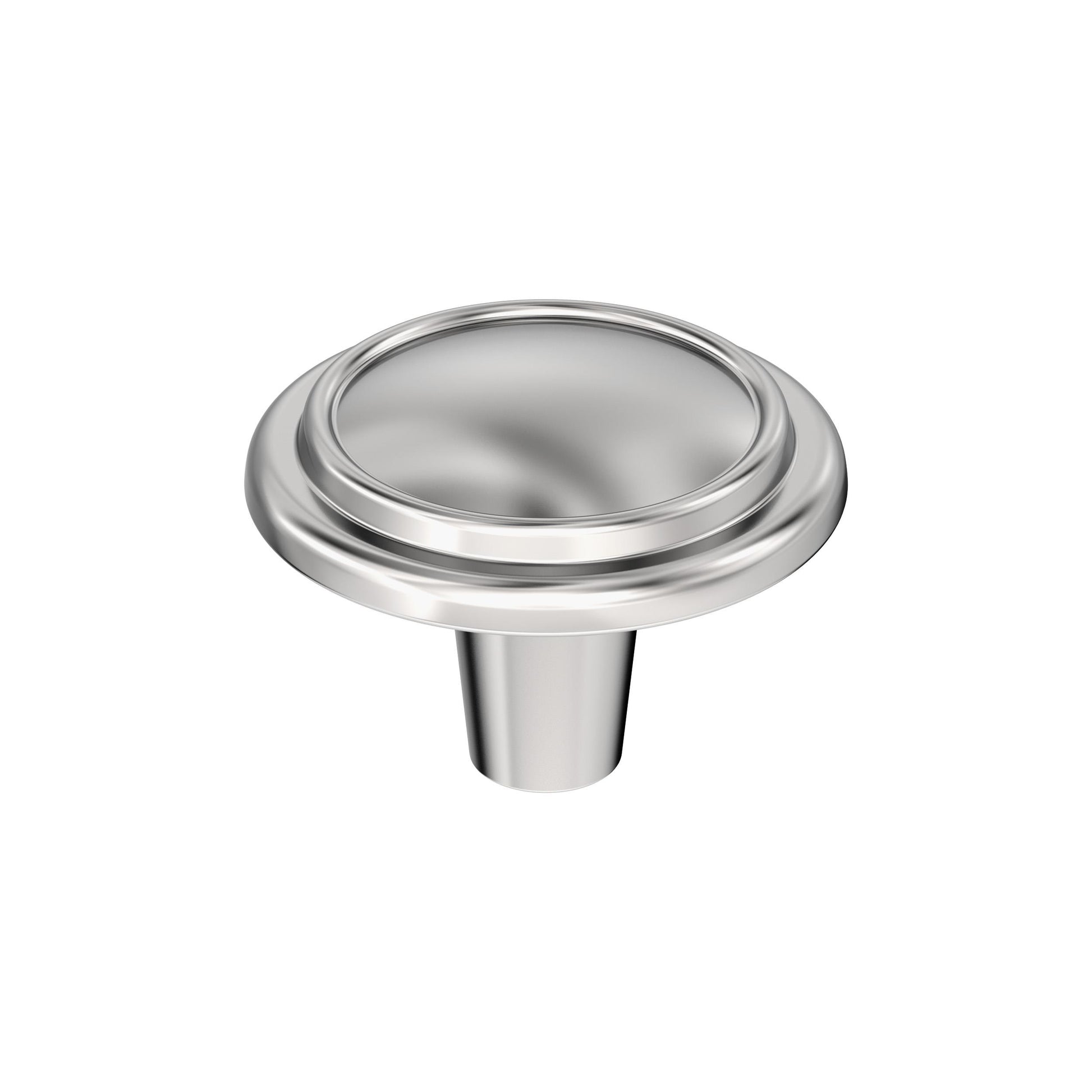 Amerock Hatfield Knob - 1-1/4 inch (32mm) Diameter - Polished Chrome