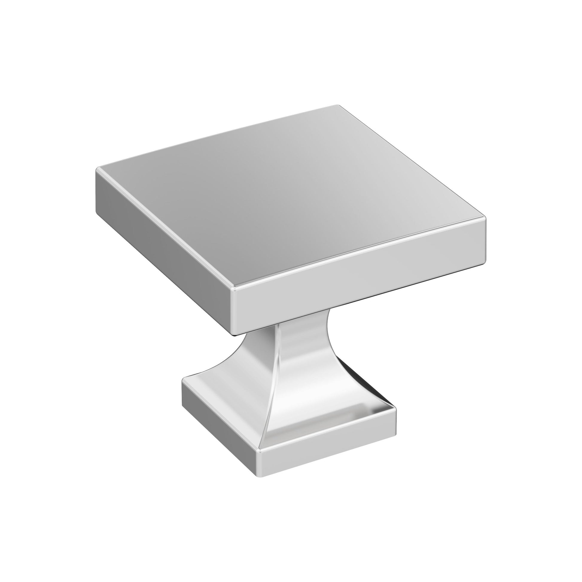 Amerock Pedestal Knob - 1-1/16 inch (27mm) Length - Polished Chrome