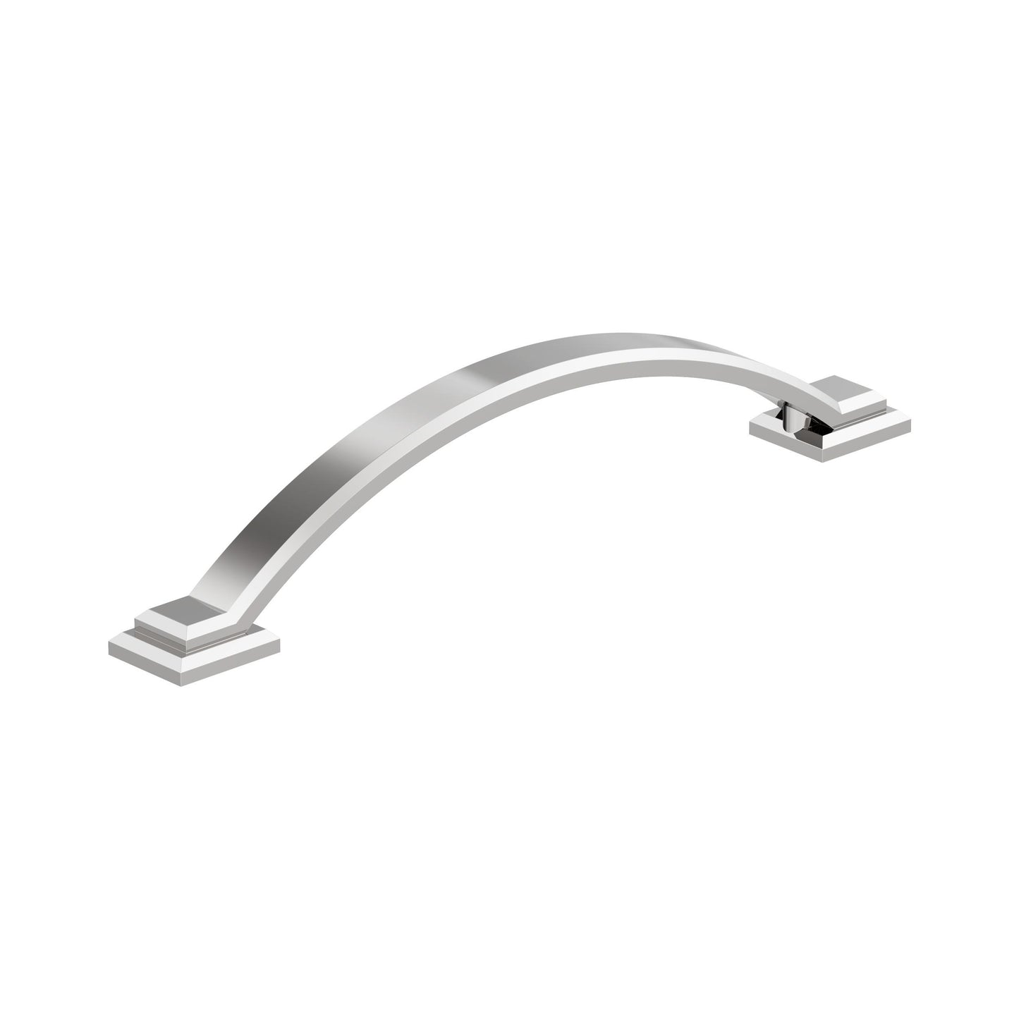 Amerock Sheffield Pull - 5-1/16 inch (128mm) CTC - Polished Chrome