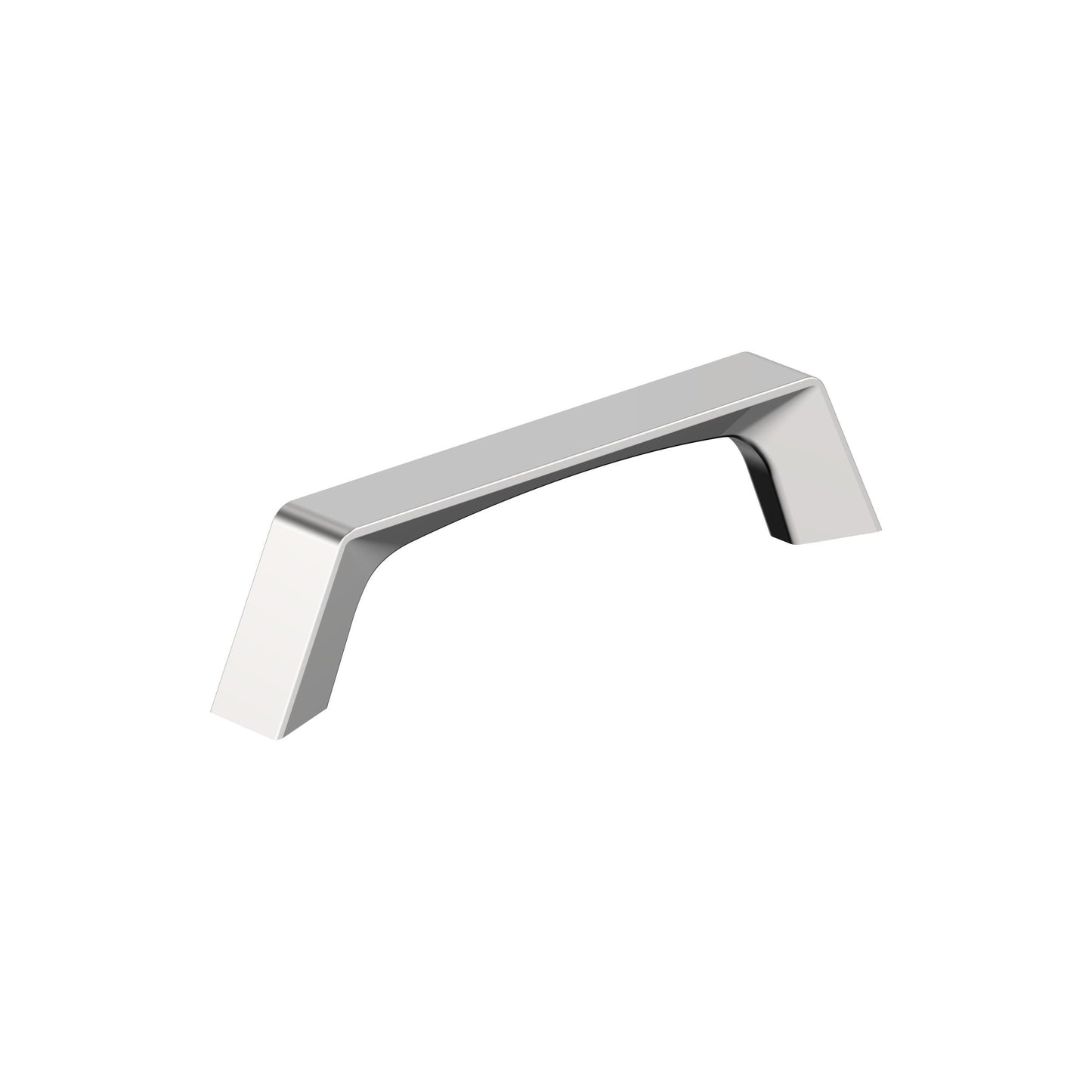 Amerock Evolve Pull - 3-3/4 inch (96mm) CTC - Polished Chrome