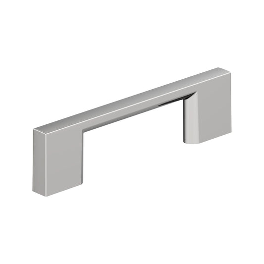 Amerock Cityscape Pull - 3 inch (76mm) CTC - Polished Chrome