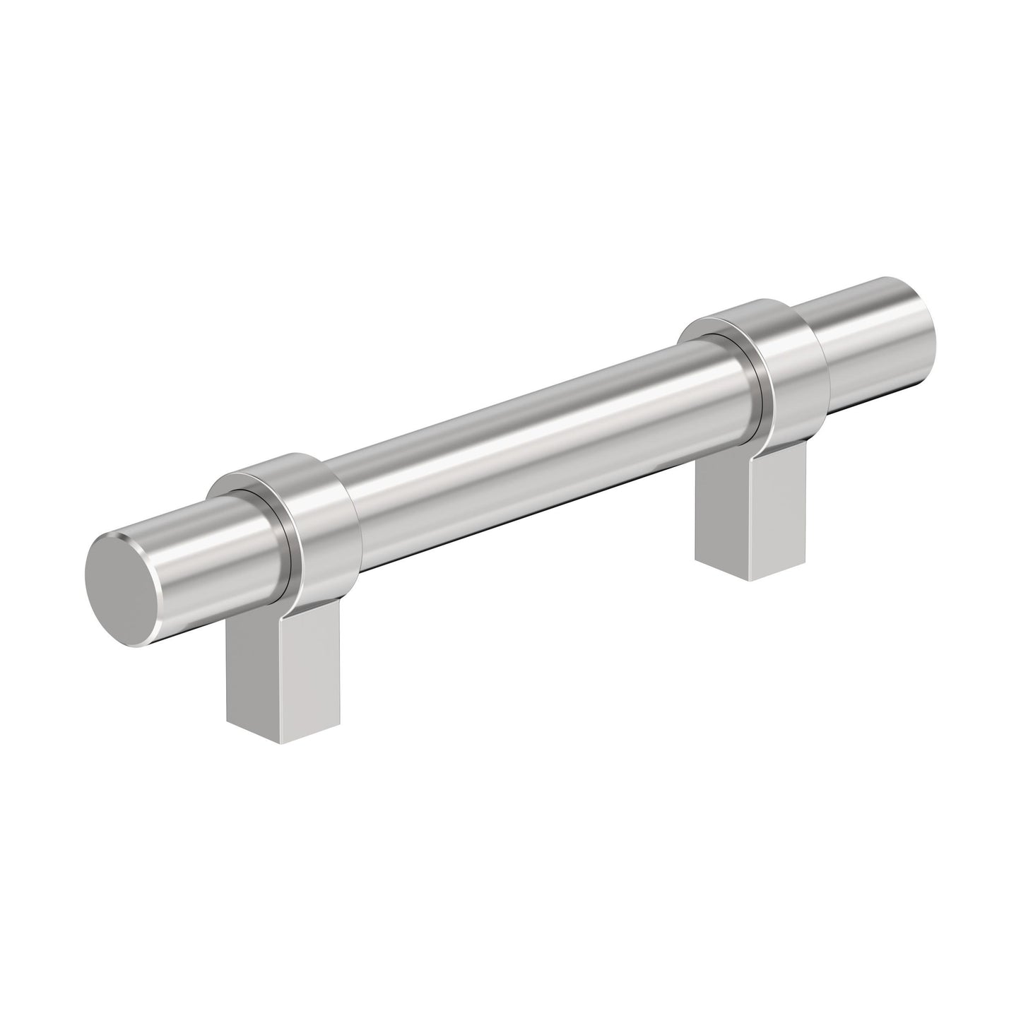 Amerock Central Pull - 3 inch (76mm) CTC - Polished Chrome