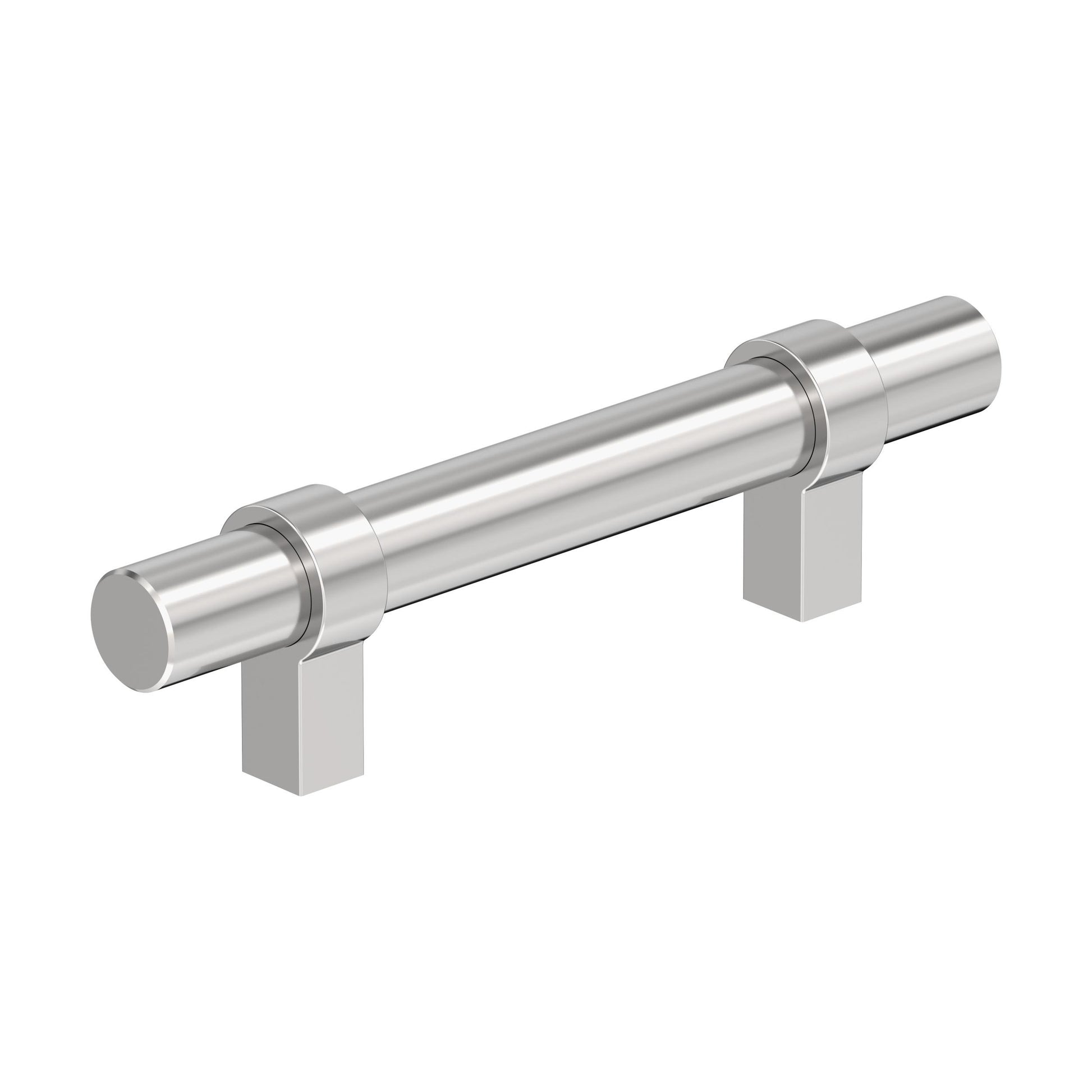 Amerock Central Pull - 3 inch (76mm) CTC - Polished Chrome