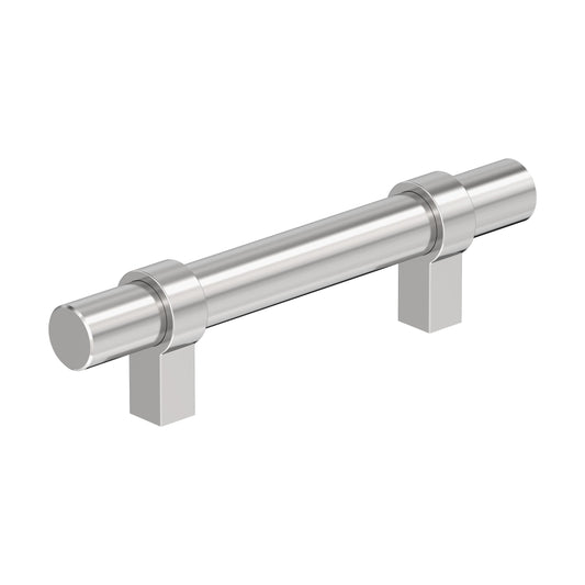 Amerock Central Pull - 3 inch (76mm) CTC - Polished Chrome
