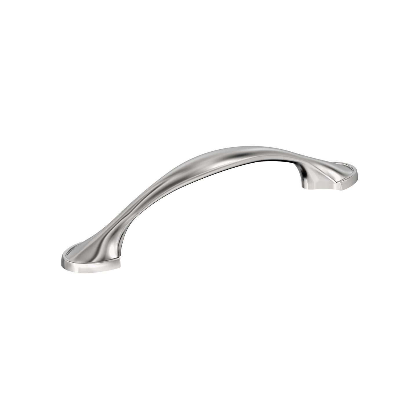 Amerock Fairfield Pull - 3-3/4 inch (96mm) CTC - Polished Chrome