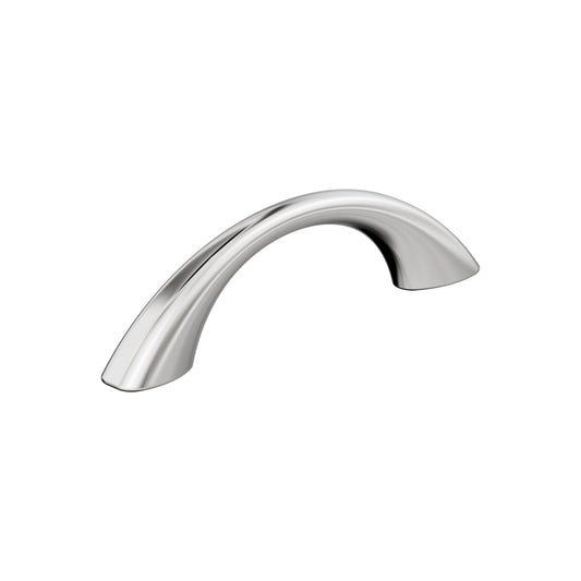 Amerock Vaile Pull - 3 inch (76mm) CTC - Polished Chrome