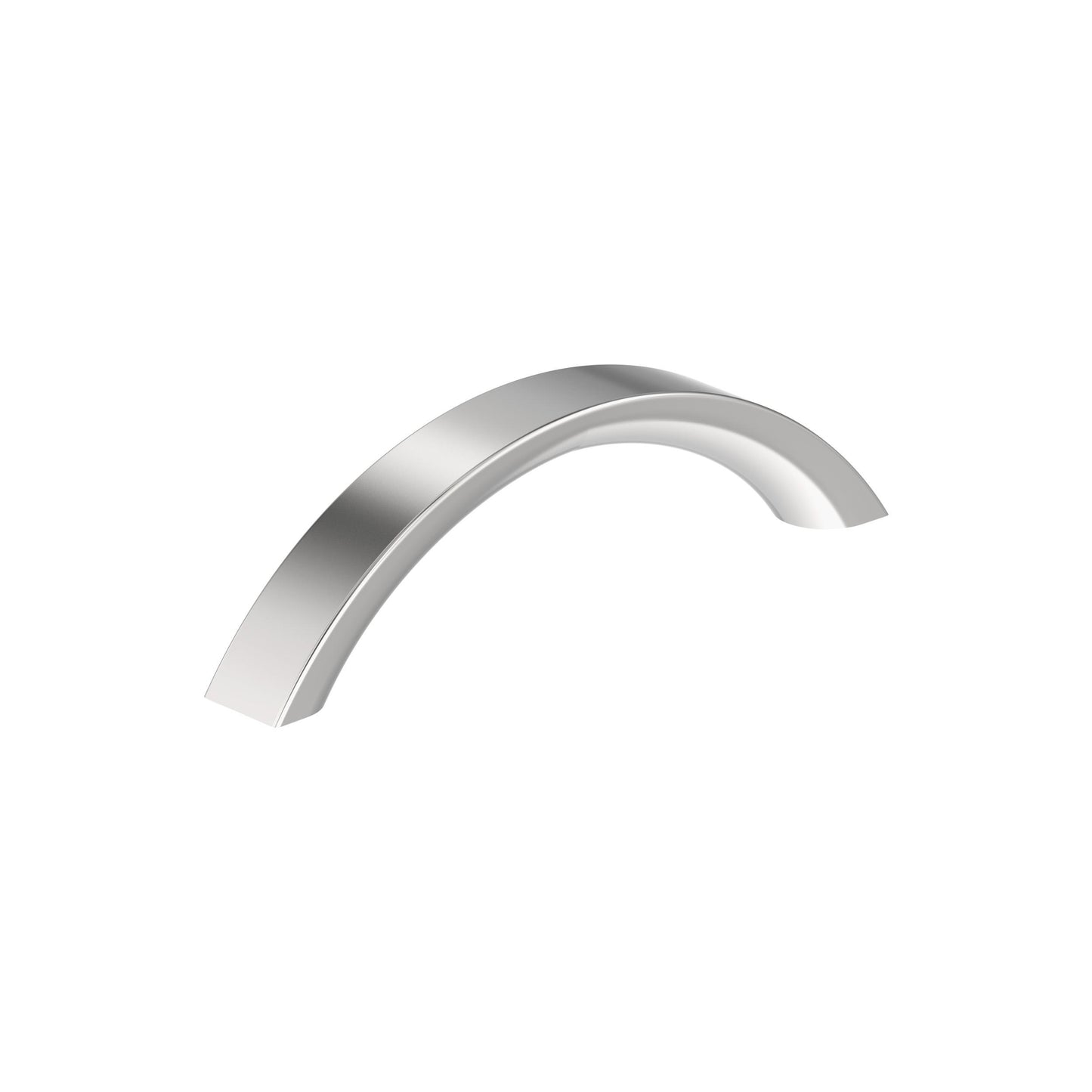 Amerock Parabolic Pull - 3-3/4 inch (96mm) CTC - Polished Chrome
